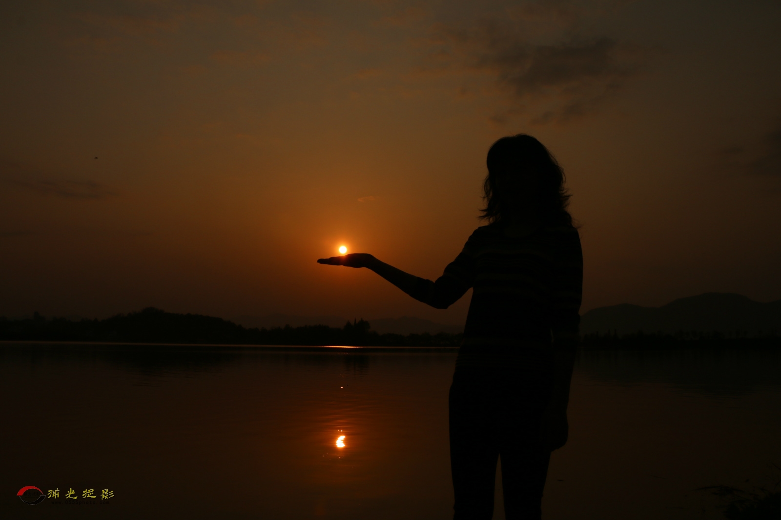 太平湖夕阳