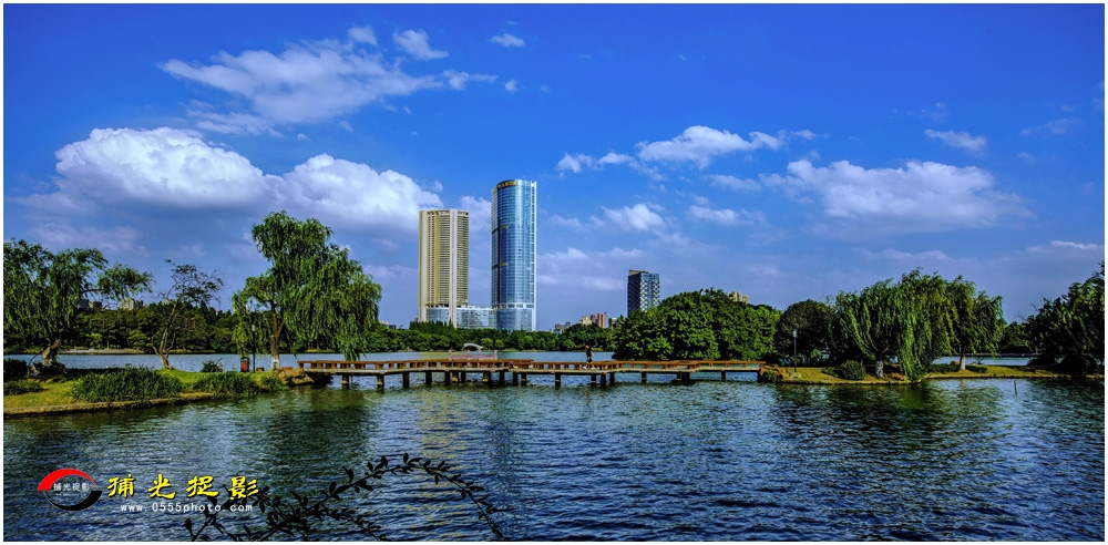 18苍翠的雨山湖 陈子明.jpg