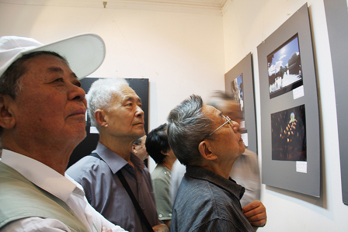 “祖国颂”马鞍山市老年摄影作品展开幕